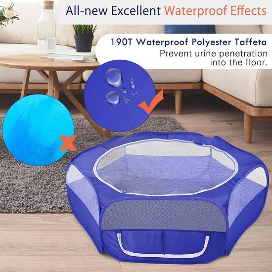 Recinzione per cani portatile - recinto per cuccioli - recinto per cani - box per cuccioli