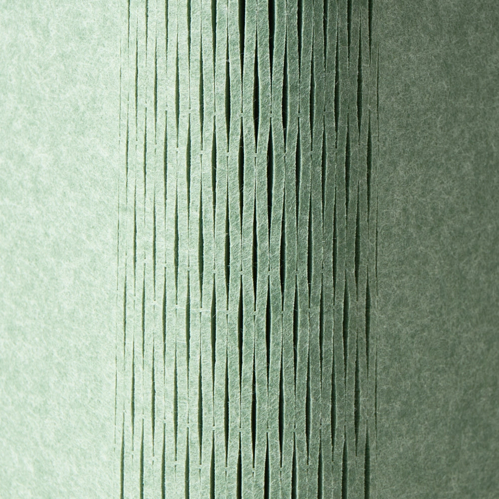 Parete divisoria angolare per scrivania Pannello in PET verde chiaro Morsetti di fissaggio in acciaio 120 x 60 x 50 cm Parete divisoria acustica Modulare Home Office