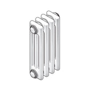 RADIATORE TUBOLARE IN ACCIAIO 3 COLONNE ZEHNDER CHARLESTON MOD. 3067- 4 Elementi- ZEHND- pezzi 1