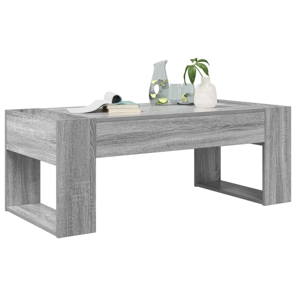 Tavolino da salotto | Tavolino da caff¨¨ | Tavolino da Soggiorno Grigio Sonoma 110 x 50 x 41 cm