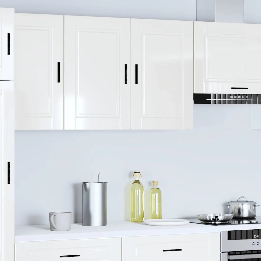 Pensile da Cucina Porto Bianco Lucido in Legno Multistrato