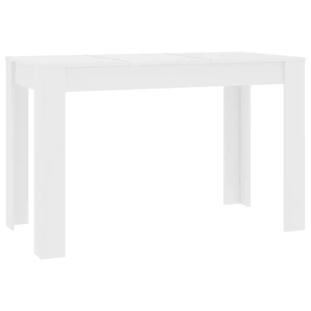 Tavolo da Pranzo | Tavolo da cucina Bianco 120x60x76 cm in Legno Multistrato