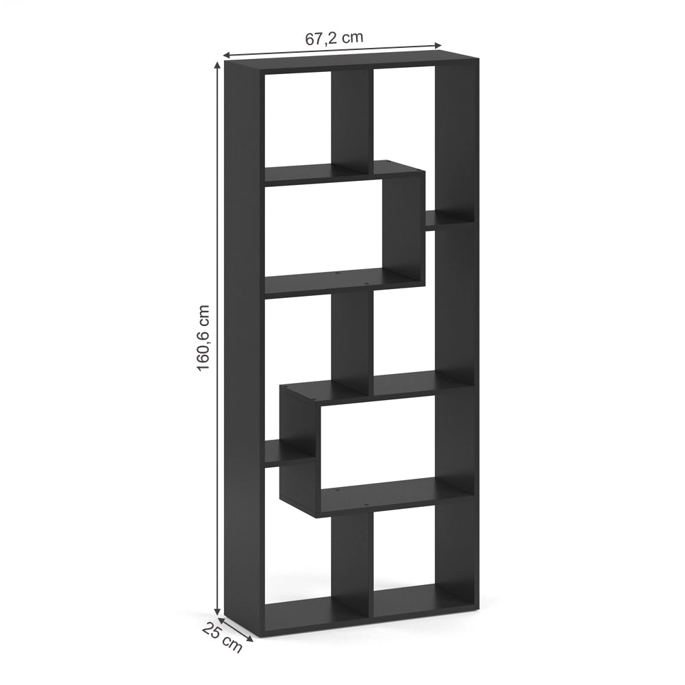 Vicco Divisorio per ambienti Nero 160.6 x 67.2 cm