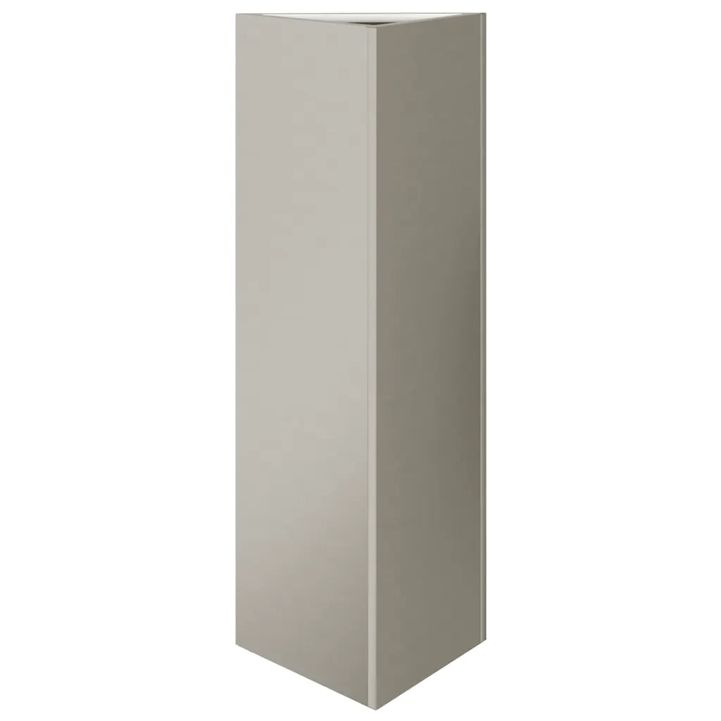 Fioriere da Giardino 2 pz Triangolari 30x26x75cm Acciaio Corten 851156