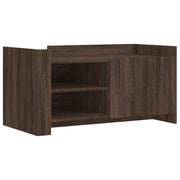 Tavolino salotto | Tavolino da caff¨¨ | Tavolino da Soggiorno Rovere Marrone 100x50x50 cm Legno Multistrato