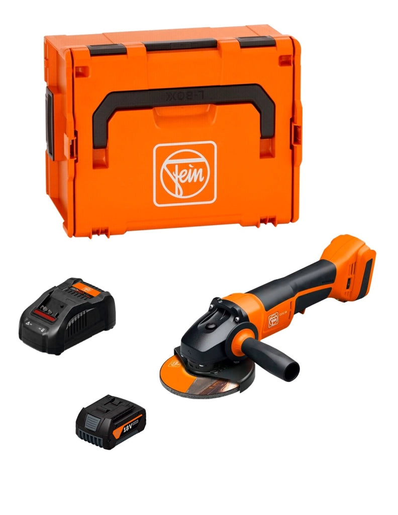 Smerigliatrice Angolare FEIN CCG 18-125-10 PD AS (1 x 5,0 Ah + GAL1880CV + L-Boxx 238)