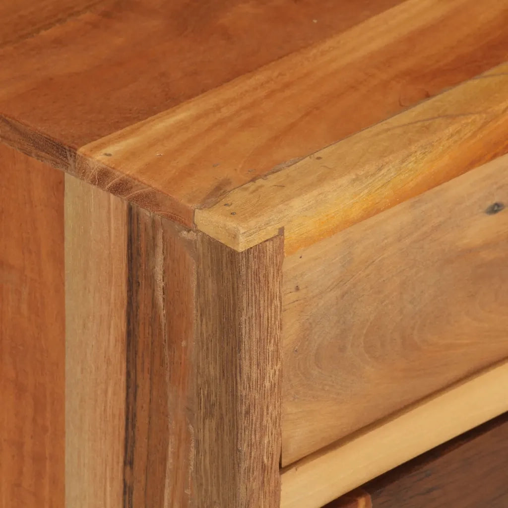 Comodino 40x30x50 cm in Legno Massello di Recupero 288094