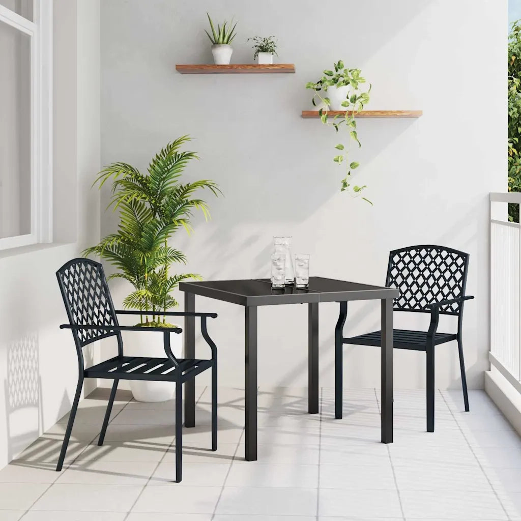 Set da Pranzo per Giardino 3 pcs Antracite 3379303