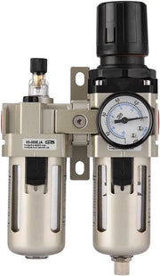 Unità di manutenzione aria compressa 3/8 pollici separatore olio-acqua regolatore di pressione aria.