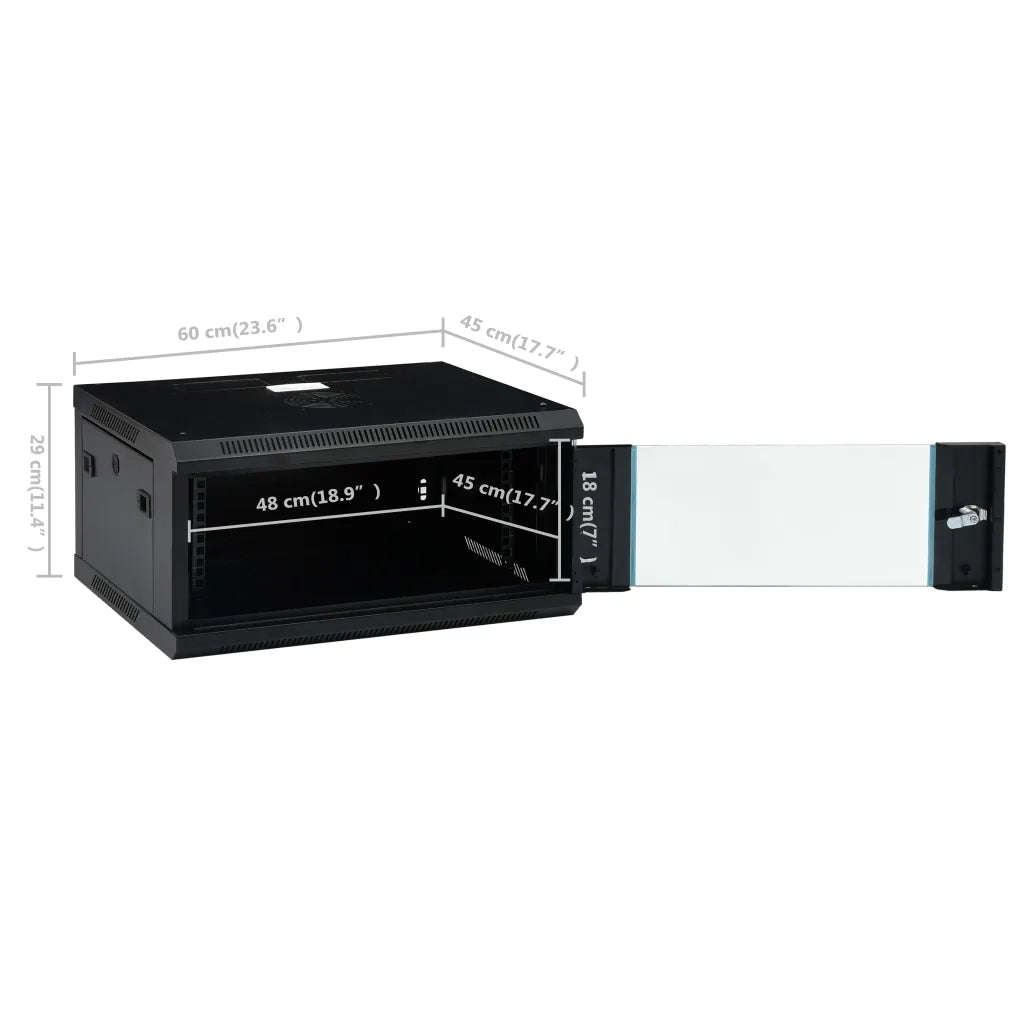 Armadietto di Rete a Parete 4U da 19" IP20 600x450x285 mm CFW4405492