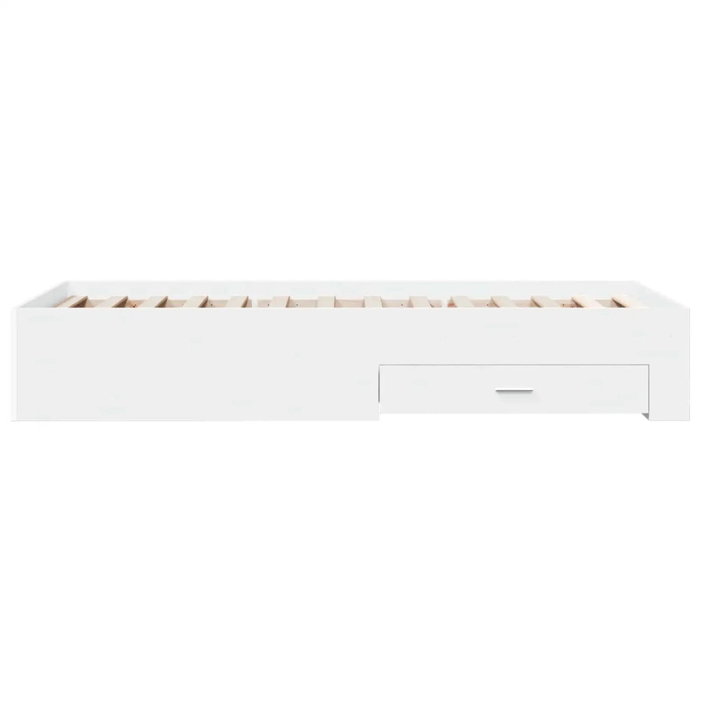 Telaio del letto con storage Bianco 80 x 200 cm 3429525