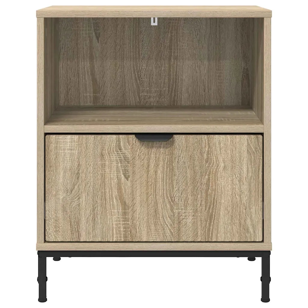 Armadio da Notte con cassetto rovere sonoma 49 x 36 x 61 cm