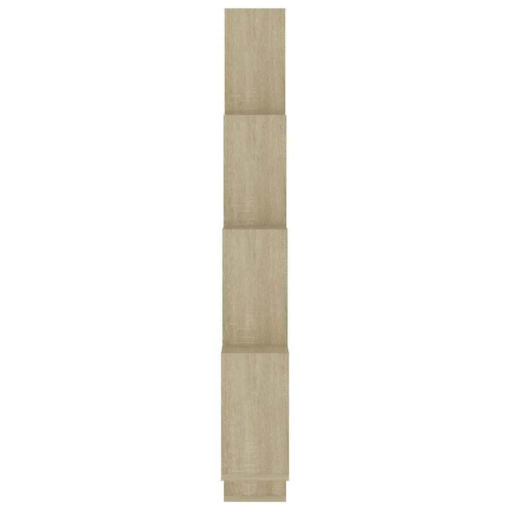 Mensola Parete Cubo Rovere Sonoma 90x15x119cm Legno Multistrato 807181