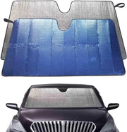 Zonwering Automatico 130 x 65 cm - Protezione UV - Ripiegabile - Poliestere di Alta Qualità - Leggero - Facile da Installare - Zonwering Automatico