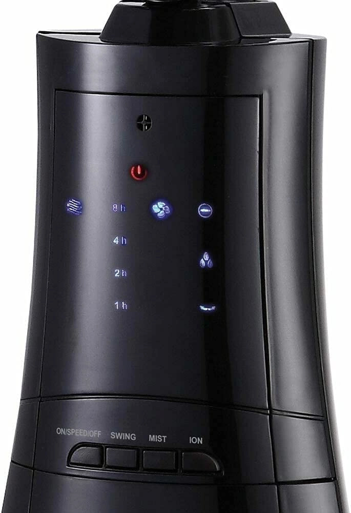 Ventilatore con nebulizzatore ionizzatore dcg modello sfera ve1462tt