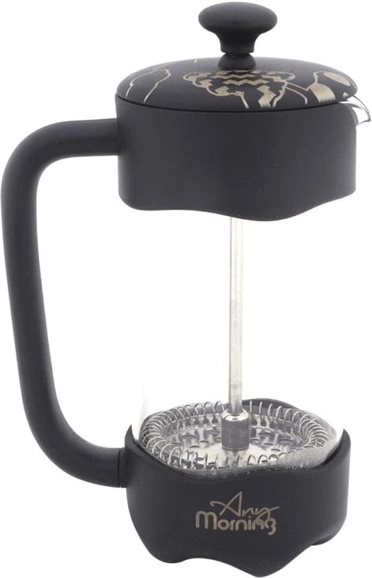 Caffettiera a Frizione in Vetro - 1000 ml - Nero