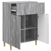 Credenza | Madia | Buffet da pranzo | Armadio da pranzo Sonoma grigio 66 x 34,5 x 90 cm Legno ingegnerizzato