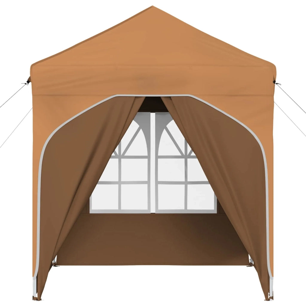 Tenda per feste a pop-up-Gazebo 192 x 192 x 245 cm Beige 170568