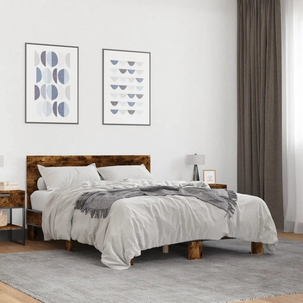 Giroletto Rovere Fumo 120x190 cm in Legno Multistrato Metallo 3280204