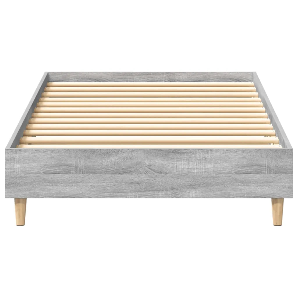 Giroletto senza Materasso Grigio Sonoma 75x190 cm in Truciolato 861098