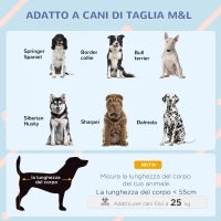 Cuccia per Cani in Legno da Esterno, Casetta per Cani Grandi con Pavimento Rimovibile, 84x99x87cm, Grigio