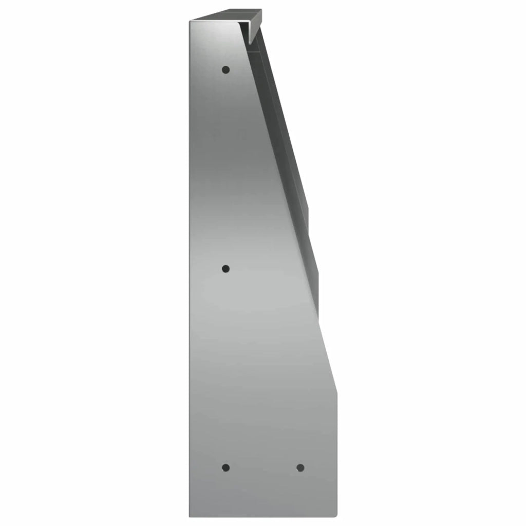 Muro di contenimento 2 pz 40 x 12 x 50 cm Acciaio zincato 8015260
