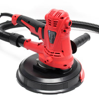 Levigatrice 1280W Con aspirazione, disco di levigatura da 215 mm e impugnatura supplementare