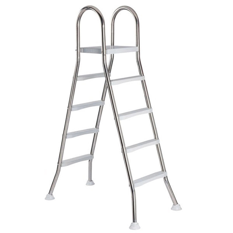 Scaletta A Ponte Inox Aisi 304 A 4 Gradini 4x4 Per Piscine Fino A 1,40 M Di Altezza