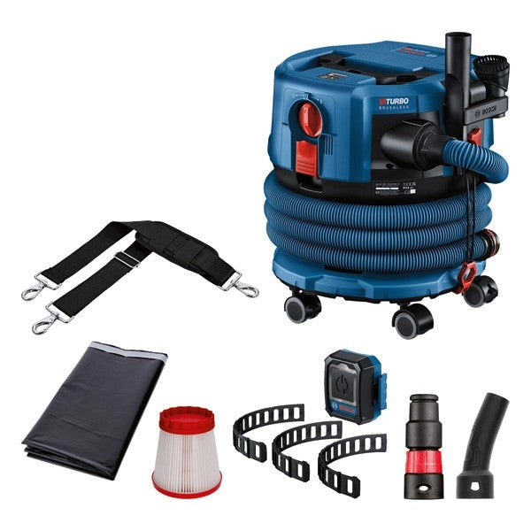 ASPIRATORE BOSCH BITURBO BRUSHLESS GAS 18V-12 MC - 06019K2000