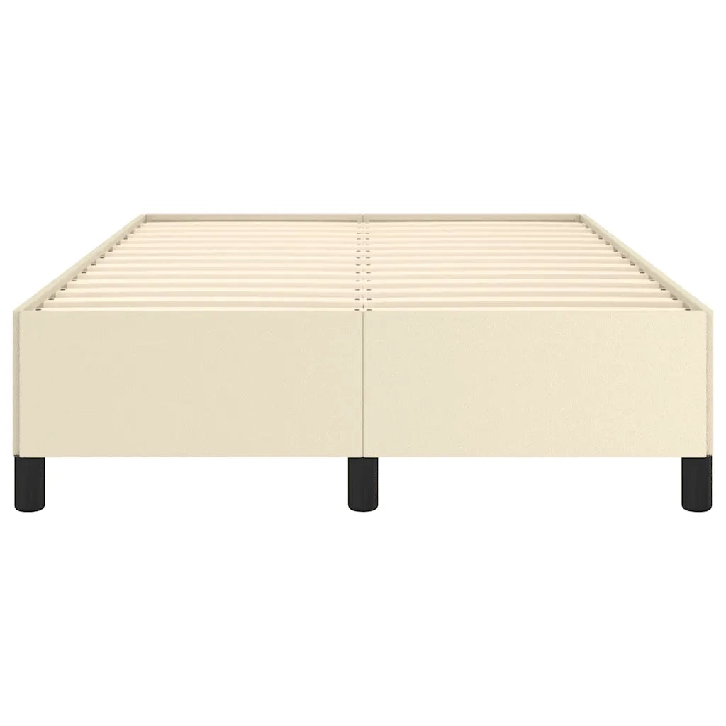 Giroletto senza Materasso Crema 120x190 cm Similpelle 379524