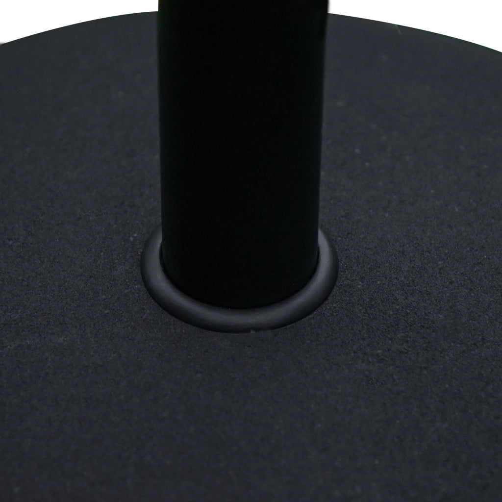 Base per Ombrellone in Cemento ¨C zephmum ¨C Nero ?35/38/48mm 49x37 cm