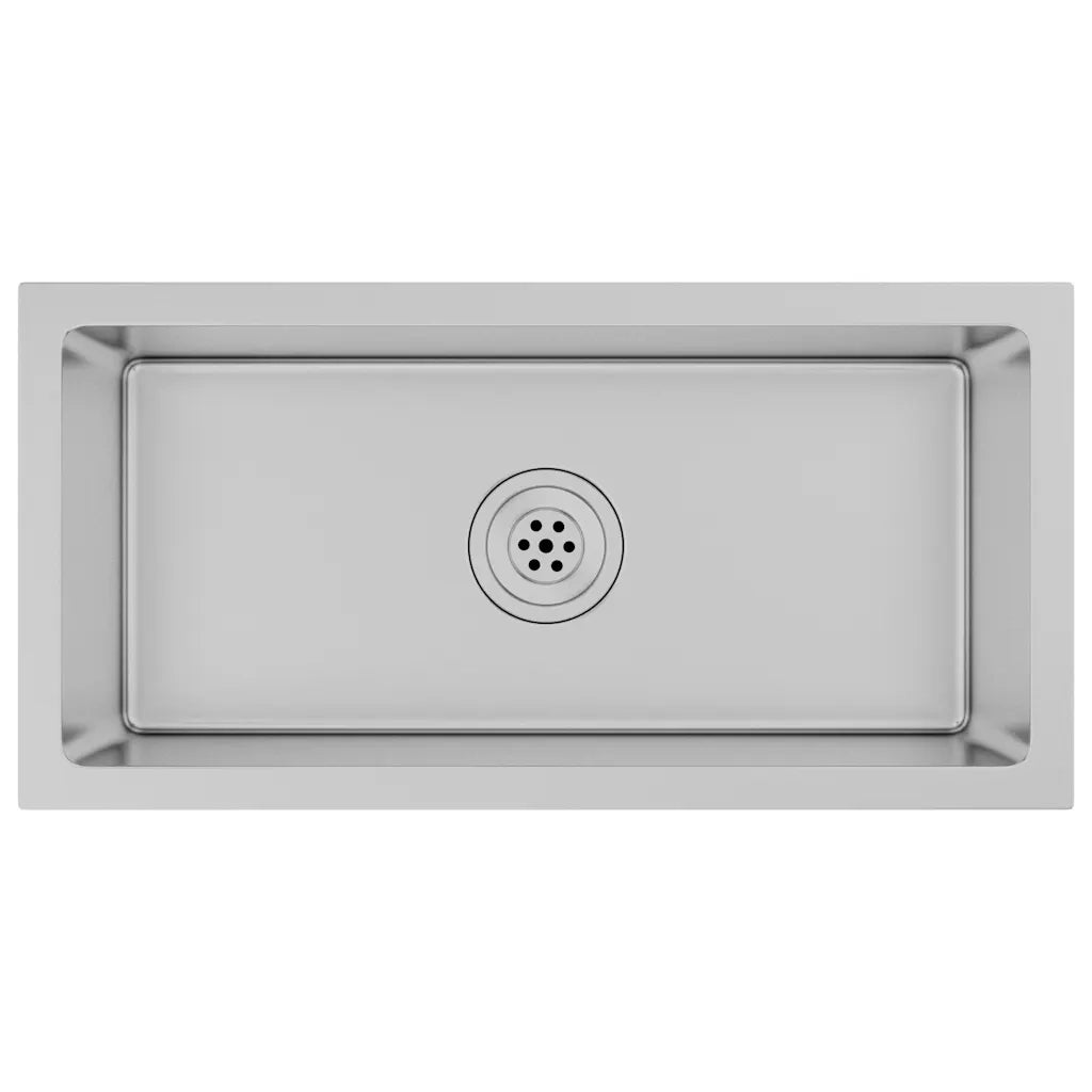 Lavello da Cucina Lavorato a Mano in Acciaio Inox 51504