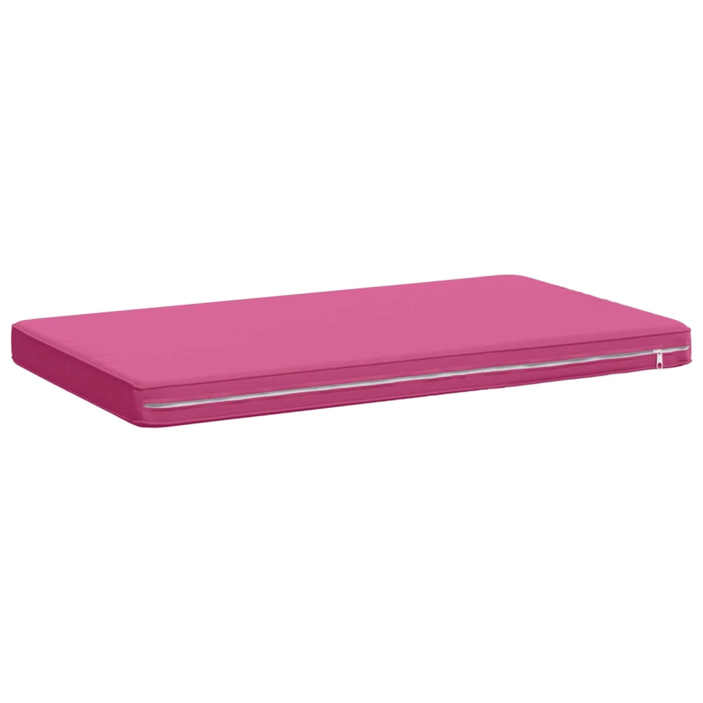 Cuscini per Panchina a 2 Pezzi VUGHT 2 pz 100% Poliestere Rosa 951681