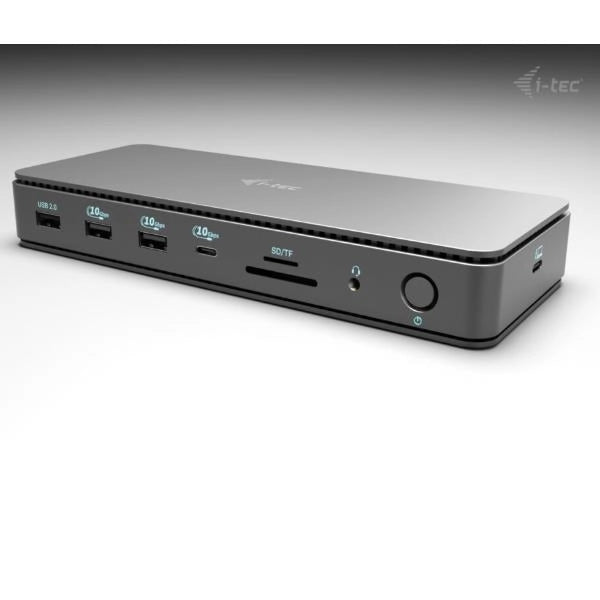 I-tec thunderbolt 4 dual displayport docking station pro + power delivery 92 w - TB4DUALDPDOCKPDPRO