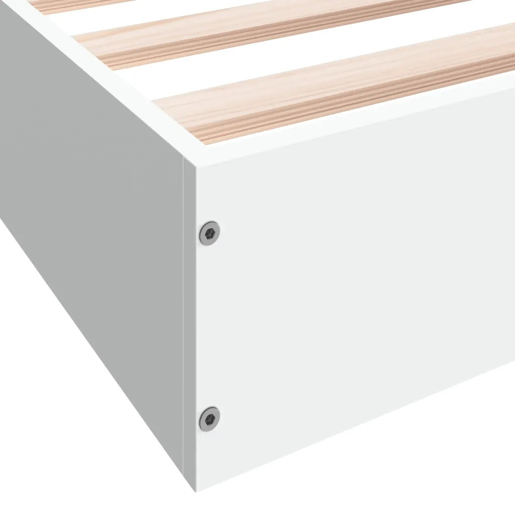 Giroletto Bianco 135x190 cm in Legno Multistrato 842042