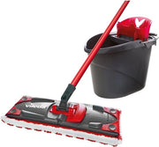 Set di pulizia del pavimento con Emmer e Mop | Sistema di pulizia duraturo per tutti i tipi di pavimento