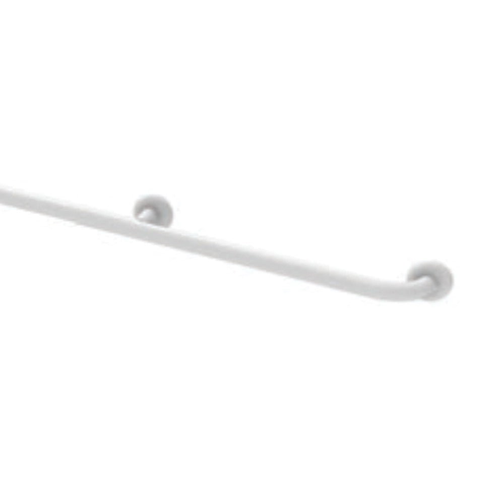 Angolare di sicurezza da cm 70x120 in acciaio rivestito in nylon bianco