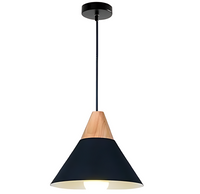 Lampada Da Soffitto Scandi C Nera