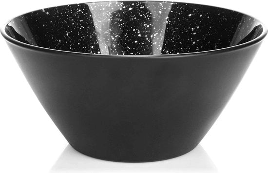 Scatola per frutta, scatola decorativa in vetro nero per frutta, snack e altro, veramente unica, design a forma di lumaca City at Night (01 pezzo - City at Night)