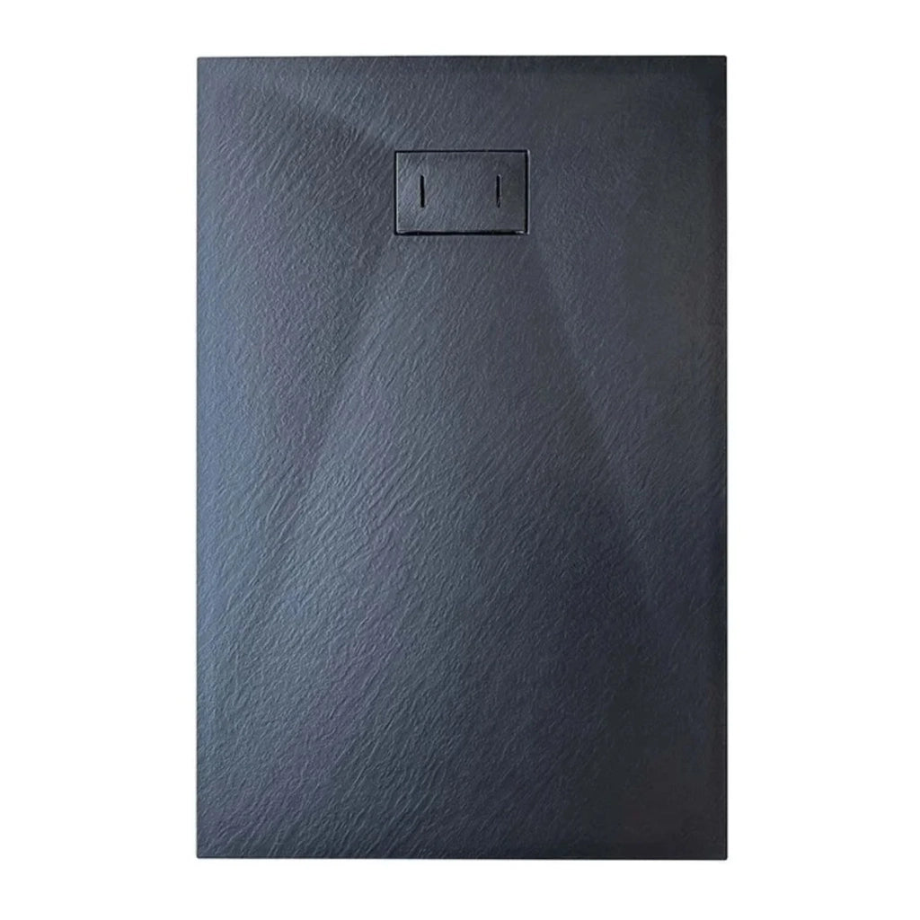 Piatto Doccia 80x140x2 6 cm Antracite Effetto Pietra mod. Strong
