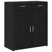 Armadio Rovere nero 80 x 42.5 x 93.5 cm Legno multistrato CFW9542930