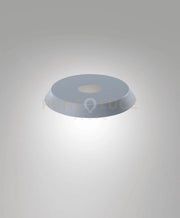 3804-56-374 DIFFUSORE/PARALUME IN METALLO BLU E AVIO D.20CM H.2,5CM PER KIT LUCI 8W
