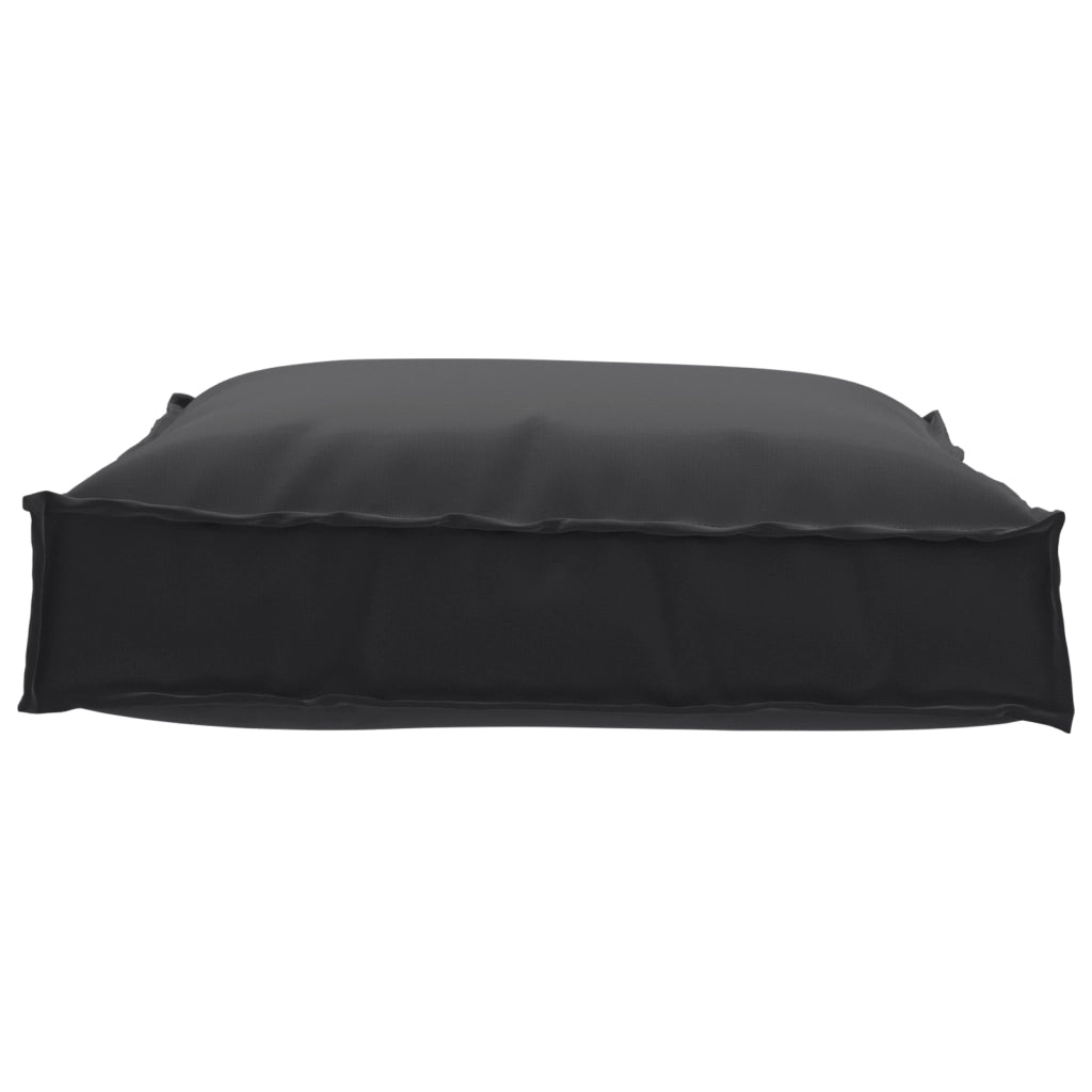 vidaXL Cuscino per seduta pallet Nero 70 x 70 x 12 cm Tessuto Oxford