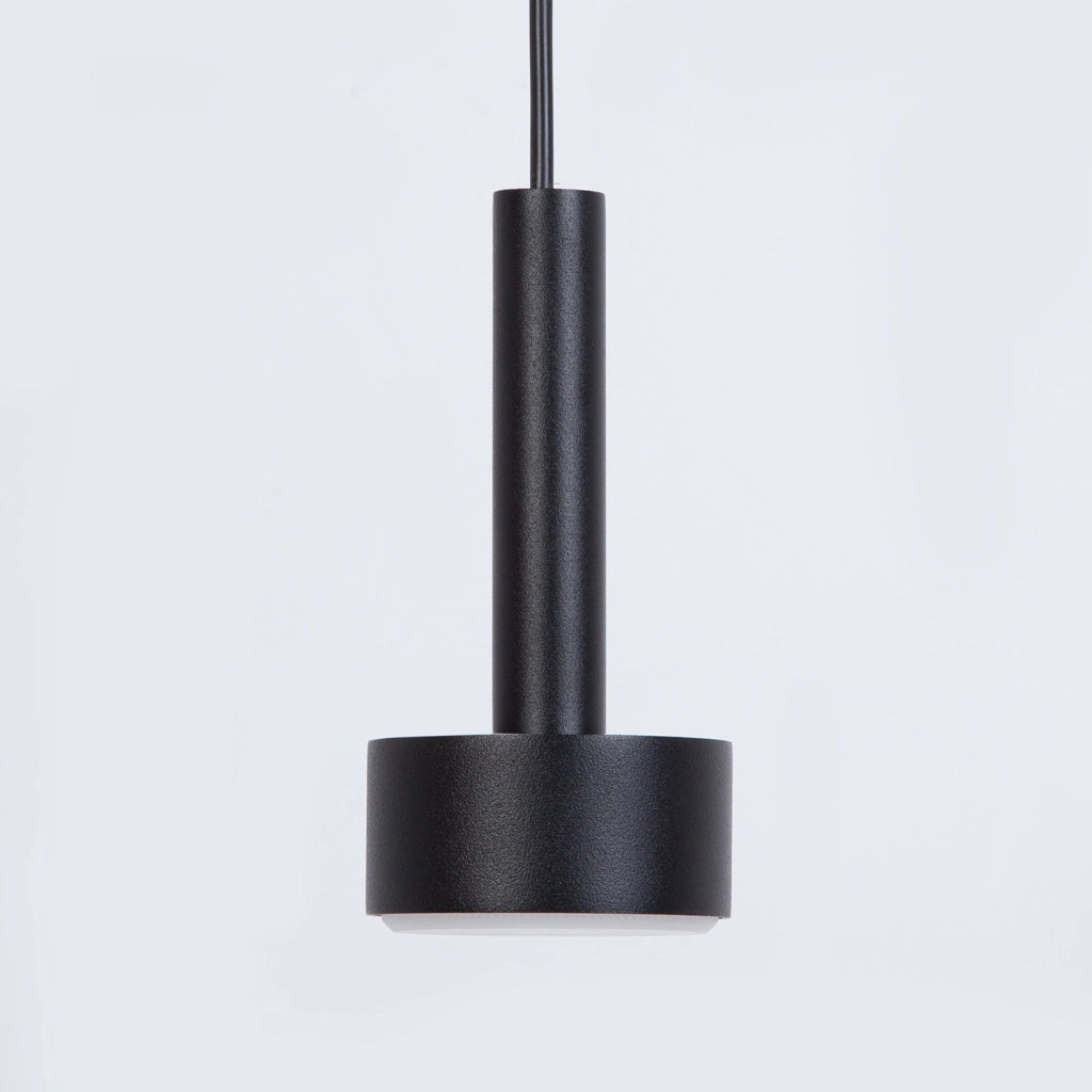 Lampadario moderno nero STAMP 5 luci GX53+G9 Sigma
