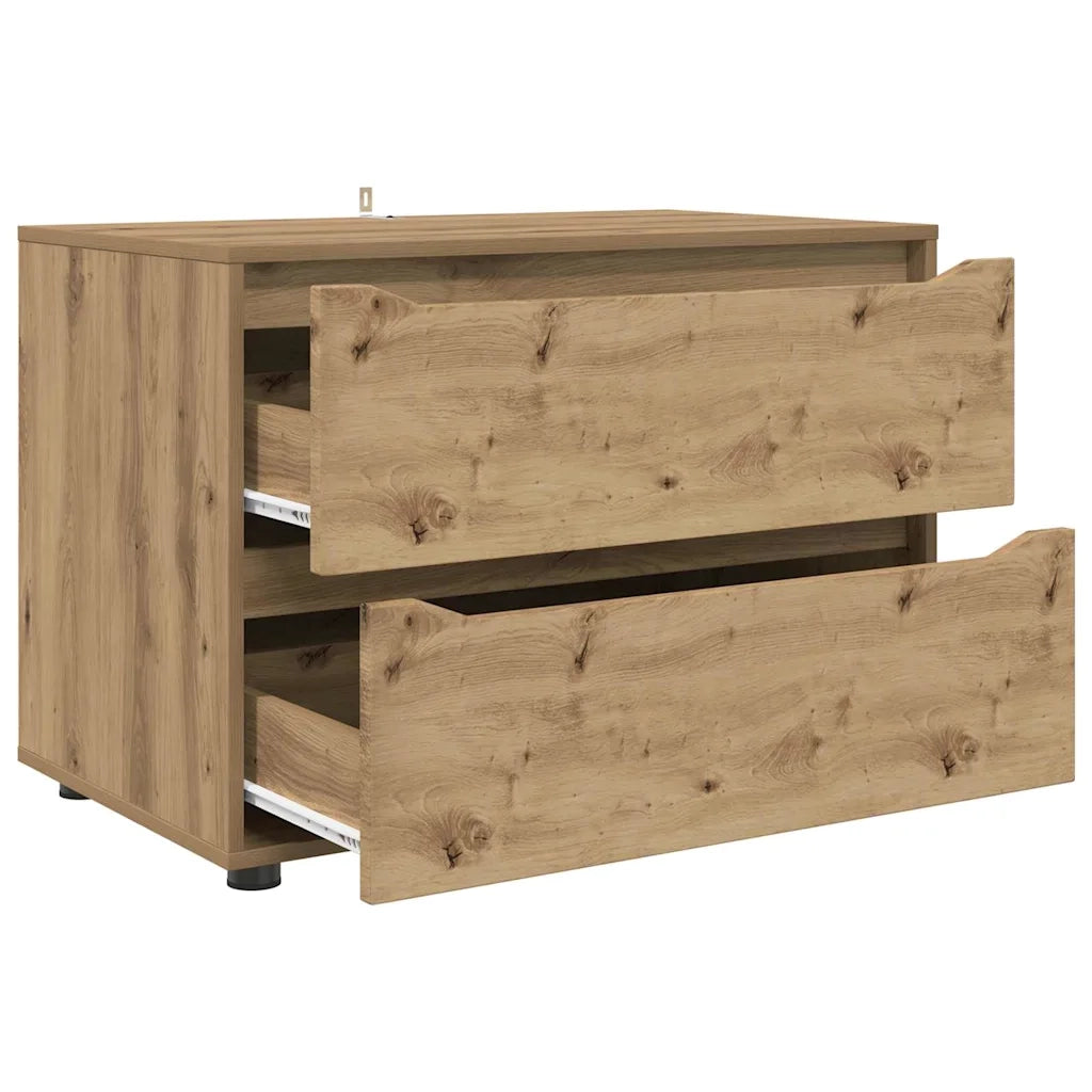 Armadio Rovere artigianale 80 x 48 x 57 cm Legno multistrato 888826