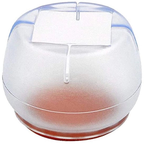 Capsule di protezione per gambe di sedie 16 pezzi - Protezione per pavimento - Coperture flessibili in silicone - Adatti per tubi di supporto di mobili da 26 a 31 mm - Dadi morbidi - Pads in vilt - Protezioni per mobili