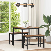 Tavoli da pranzo 80 x 80 x 75 cm Legno ingegnerizzato Quadrato 892630
