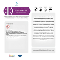 Farbe wash 500 idropittura acrilica lavabile coprente rapida essiccazione *** formato 5 lt, confezione 1
