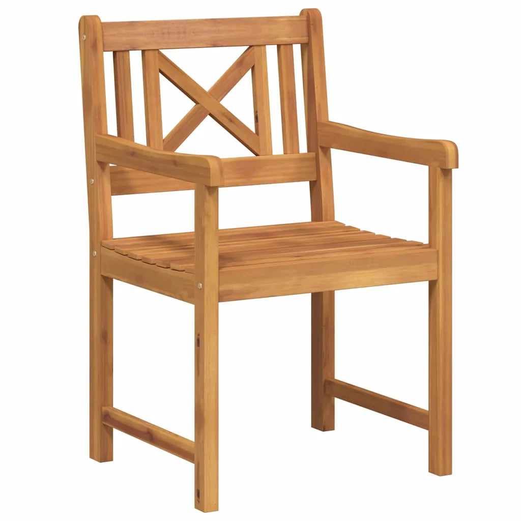 Panchina da esterno 4 pcs Naturale 56 x 55,5 x 90 cm 3324846