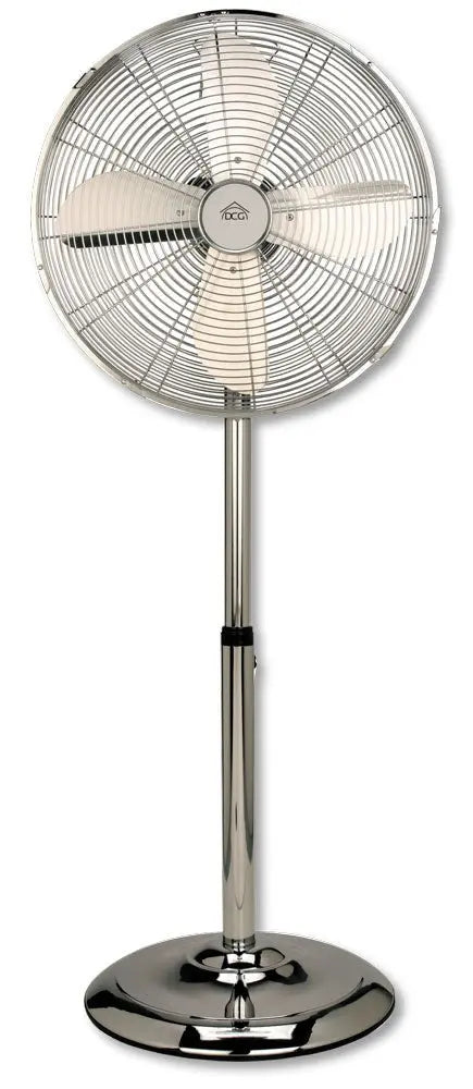 Ventilatore Colonna Cromato 40Cm